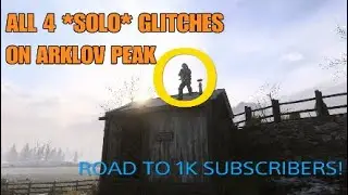 All 4 Working *SOLO* Glitches On Arklov Peak|Modern Warfare