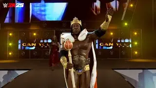 WWE 2K25 - King Booker vs. Rob Van Dam | Monday Night Raw