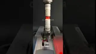 Spark Plug Durability Test: Small but Mighty. #tips #tutorial #kreatif