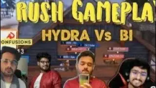 🔴Hydra BTS Vs Bi Arthur | Rush Gameplay | Elite Custom | CONFUSIONS | Hydra BTS | Alpha | Bi Lolzzz