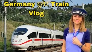 Riding the ICE Bullet Train to North Germany  Speed, Comfort & Scenic Views! #vlog #travel #europe