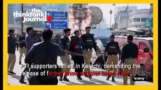 Protests Erupt in Karachi Demanding Release of Imran Khan