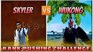 Skyler vs Wukong -Champing Challenge😎// freefire noob vs pro attitude status//#shorts #short
