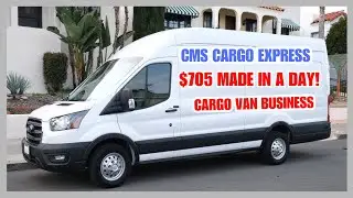 $705 made in a day Cargo Van Business