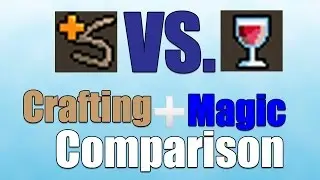 Super Glass Make Vs. Spin Flax Mage/Crafting Comparison