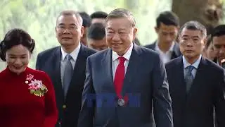 Party chief offers incense in tribute to kings, President Ho Chi Minh
