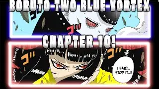 HIMAWARI VS JURA!! Boruto Two Blue Vortex Chapter 10! | Kage Talk