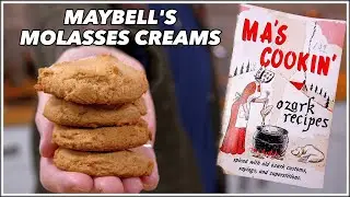 Southern DOWN HOME OZARK COOKING - These Maybell's Sorghum Molasses Cream Cookies are SO GOOD!
