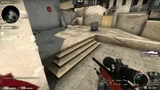 Dust II | Goose/A Site Flash From Short