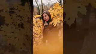 Супер эффект для осеннего снимка🔥🔥🔥 #photoidea #фотоидея #creativeideas  #креативнаяидея