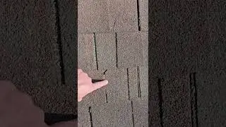 Roof leak! Racked shingle install and cracked shingles. Portage Michigan. Clearview Roofing #roofer