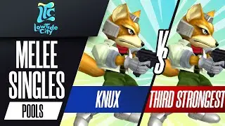 Knux vs Third Strongest - Pools Melee Singles - Low Tide City | Fox vs Fox