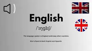 How to Pronounce English correctly- English With Zee