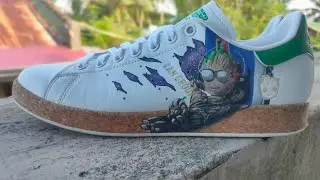 Custom Stan Smith x Groot