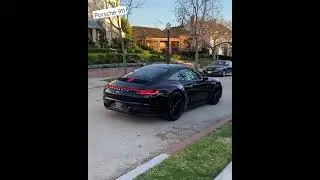 Porsche 911 Black 🖤 Turbo Spool!!
