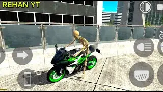 Skeleton Drive Green KTM Sports Bike Indian Bike Driving 3D REHAN YT IS LIVE GAMING EPISODE 112