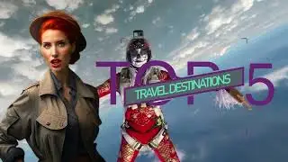 Top 5 Travel Destinations fully AI-generated / ChatGPT, D-ID, Ellevenlabs, PictoryAI