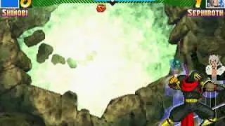MUGEN - Shinobi VS Sephiroth (AI Fight)