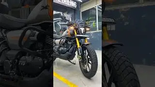 TVS Ronin matt PPF Installation | Best Paint Protection Film for Bikes | @Thedetailinghacker #ppf