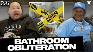 Fat Joe & Jadakiss DERAIL podcast over DESTROYED bathroom at Roc Nation 🤣