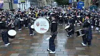The Band of The Edinburgh Royal Military Tattoo - Piping Live 2024