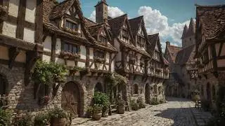 Tranquility in the Hidden Village | Peaceful Medieval Fantasy Music