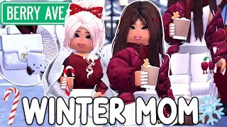 Уютный зимний красный праздничный образ для мамы: видеоуроки от Berry Avenue!