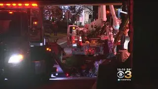 Tractor-Trailer Strikes Overpass In Radnor Township