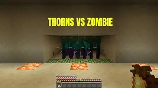 Thorns III vs Zombie