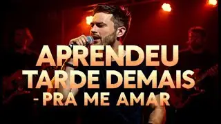 APRENDEU TARDE DEMAIS PRA ME AMAR