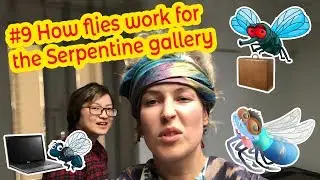 #9 How flies work for the Serpentine gallery / Как мухи работают на галерею Serpentine