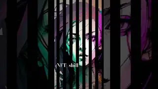 Cyberpunk Illusion Goddess by Daisy - Inspired by Anna Dittman! #nftshill #shortsvideo #shorts #ai