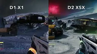 Destiny 1 Destiny 2 Moon Comparison Three generations Xbox 360 Xbox One Xbox Series X