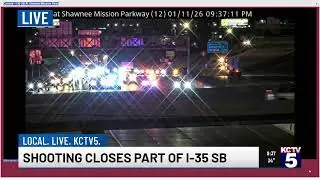 LIVE: Shooting shuts down part of I-35
