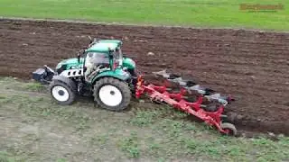 Traktor na polu u rolnika ARBOS Advanced 5130 [136 KM] ciągnik roku [Korbanek]