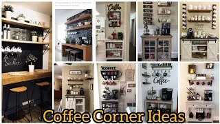 Top 100+ Coffee Corner Ideas For Small Spaces | Coffee Corner bar decor | coffee bar at home