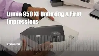 Lumia 950 XL Unboxing and First Impressions