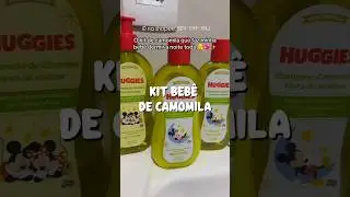 Kit camomila para bebe #viral #maternidade #m&atilde;e