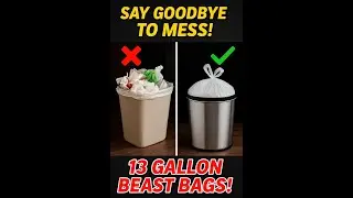 Tall Kitchen Trash Bags That Can Handle ANY Mess &ndash; Durable, Leak-Proof & Affordable!