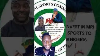 NSC SHOULD  INVEST IN MRI SCANS IN ALL SPORTS TO TRANSFORM NIGERIA SPORTS #bukolaolopade #shehudikko