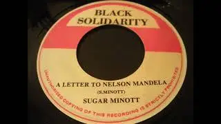 Sugar Minott - A Letter To Nelson Mandela - Black Solidarity 7inch RE 1988