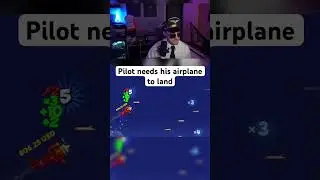He lost his confidence #viral #shorts #videogames #pilot #airplane