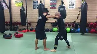 Japanese Kickboxing - Seidokaikan - Knife defense class at Sampa BJJ - Rapid System