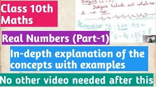 Class 10th maths | Real Numbers | Class 10 Maths Chapter1 #class10maths #class10 #maths #realnumbers