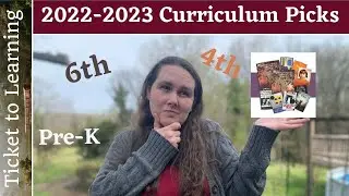 2022-2023 Curriculum Choices | 6th Grade | 4th Grade | Pre K