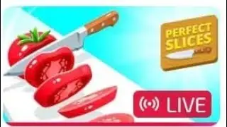 🍉 Perfect Slice Game Live | Relaxing & Satisfying Cutting Gameplay 🔪🎮PerfectSlice #PerfectSliceLive