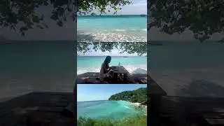 Running a design studio digital nomad style from Thailand Koh Tao! This is my office view ☀️