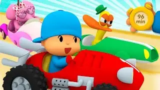 Pocoyo Car Racing 🚗 | Fun Cartoon Racing for Kids
