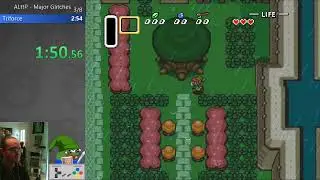 LTTP Any% Major Glitches in 2:54