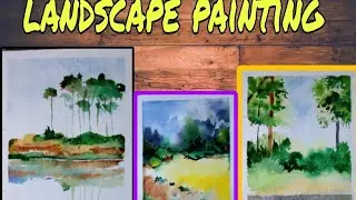 BEAUTIFUL LANDSCAPES @GRM-ART @artwithsubhradeep @Drawblogs @APDRAWING